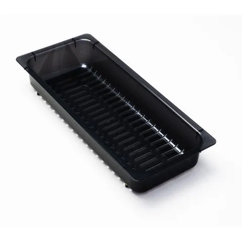 RB-FR-BLACK Intra Rensskål svart, 170 x 393 x 65 mm Rabatter